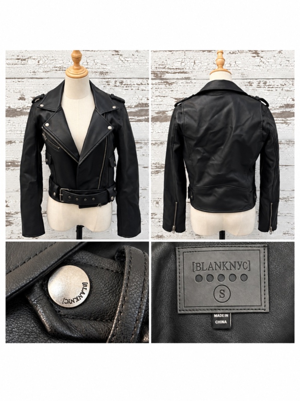 BlankNYC Black Biker Jacket